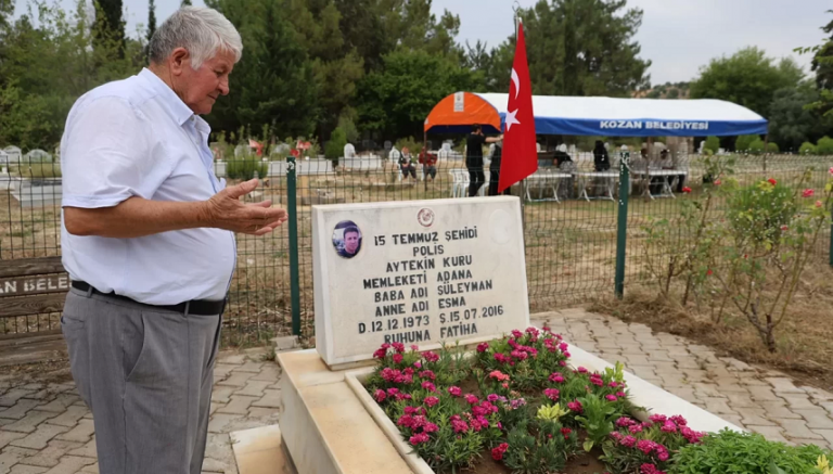 Şehit babası Süleyman Kuru Beni bugün askere alsalar giderim